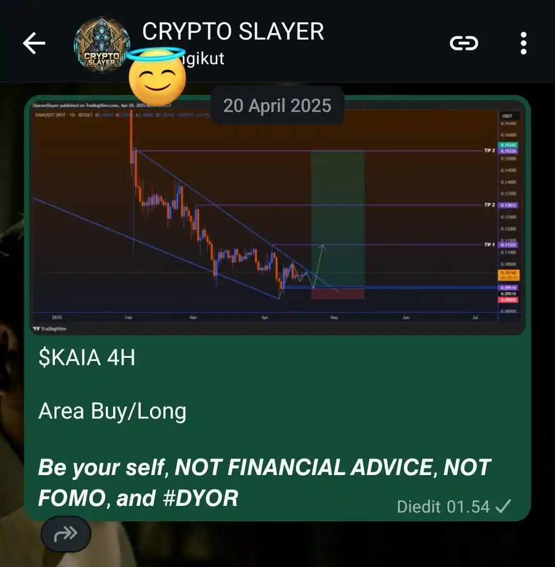 Image from CRYPTO SLAYER: $KAIA 🙂...