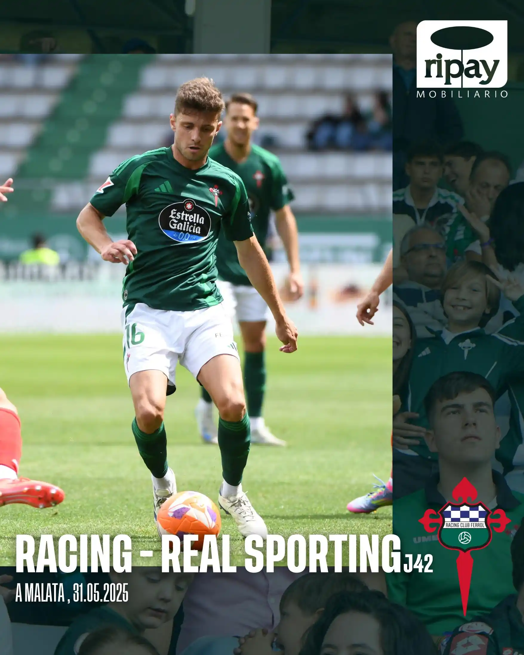Image from Racing Club Ferrol: 📸 GALERÍA DE PARTIDO | <a class="text-blue-500 hover:underline cursor...