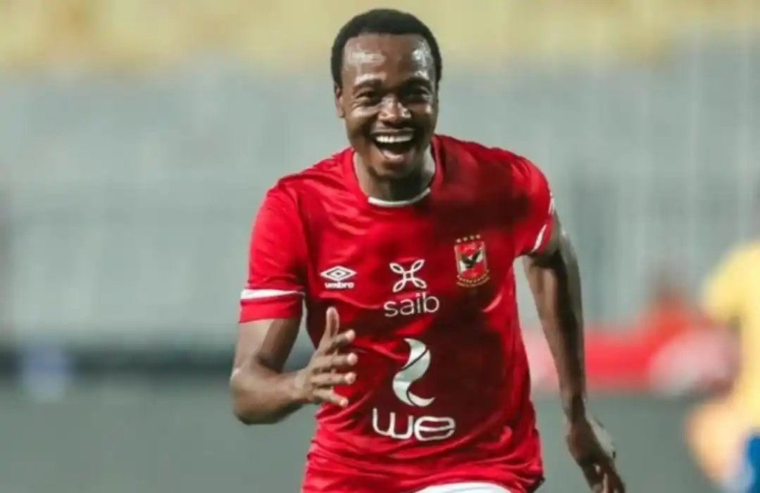 Image from FUT-AFRIQUE: In transfer news today: Percy Tau is in advanced talks to join Zamalek...
