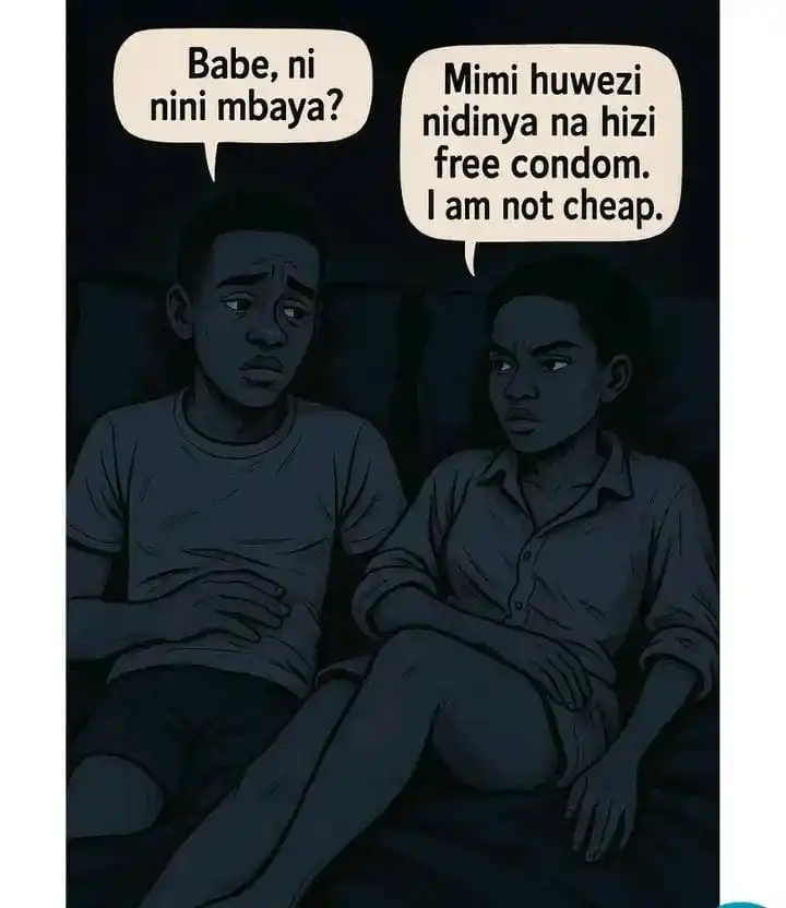 Image from Meru Polytechnic Gossip Club: Men, ushawahi tumia zile condoms za free? Ladies, what's usually in yo...