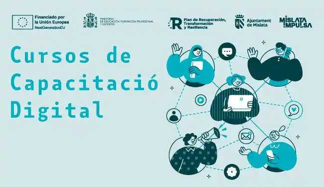 Image from Mislata informa: 📢 MISLATA IMPULSA: Formación Digital  💻 El Servicio de Promoción Eco...