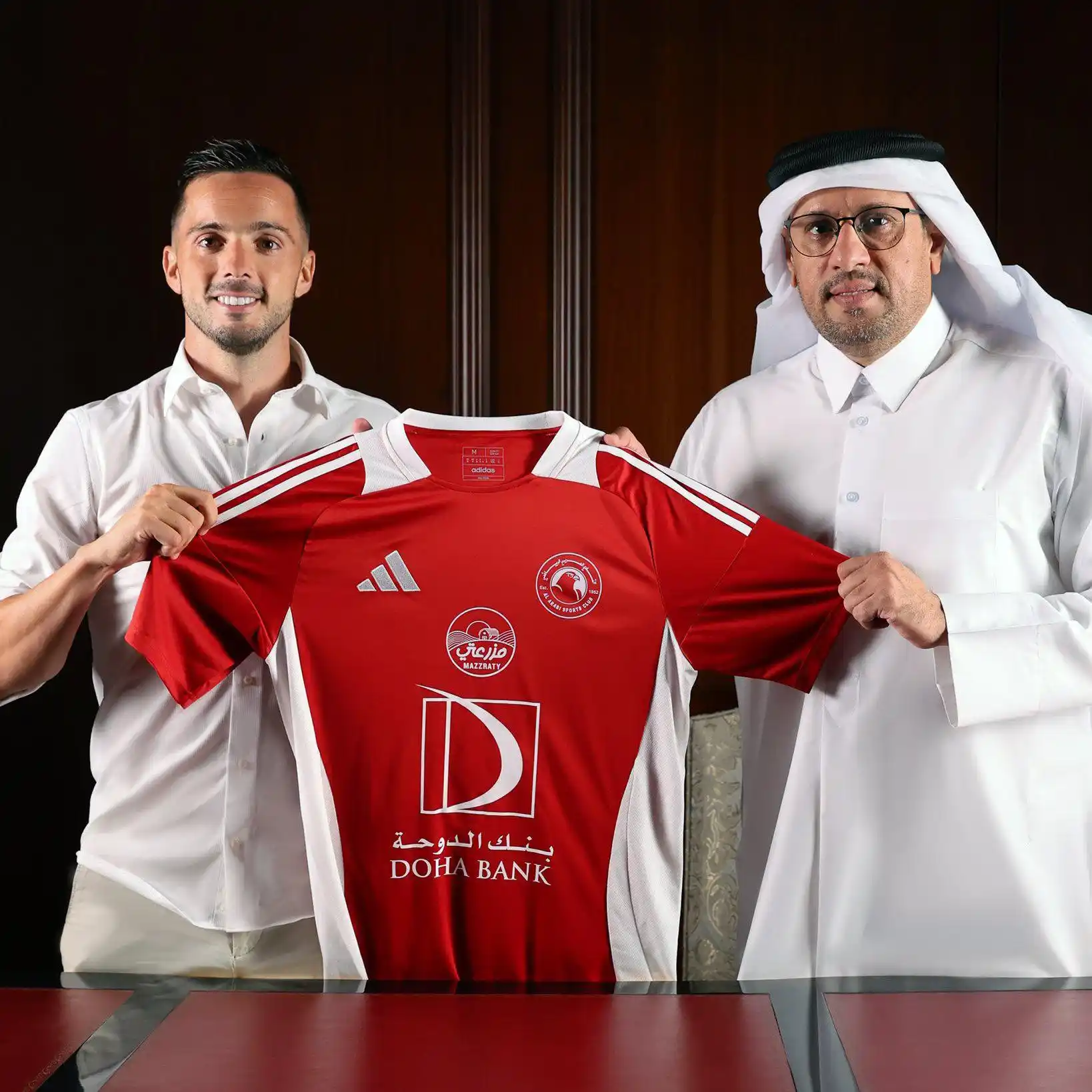 Image from Diário de torcedor: O Al-Arabi, do Catar, anunciou a contratação do meia-atacante Pablo Sa...