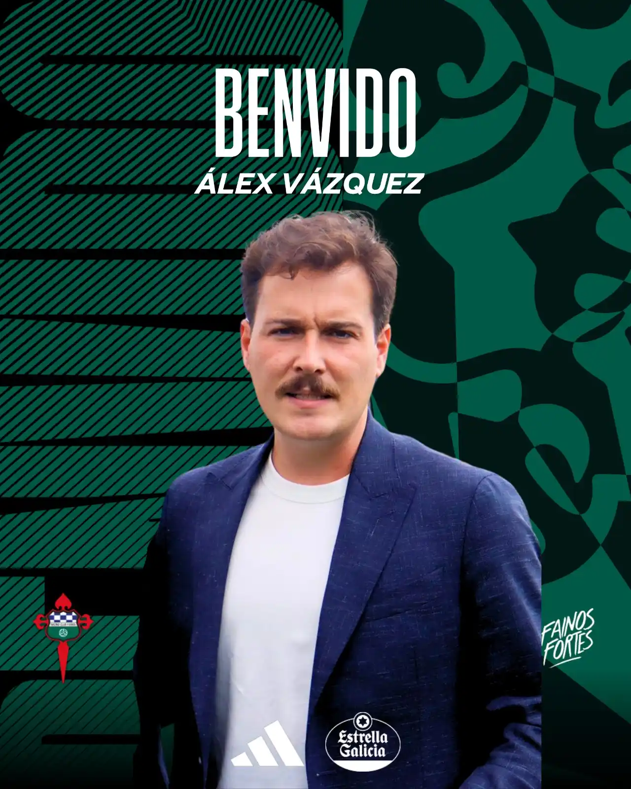 Image from Racing Club Ferrol: 📰 OFICIAL | Álex Vázquez, nuevo director deportivo del Racing Club Fe...