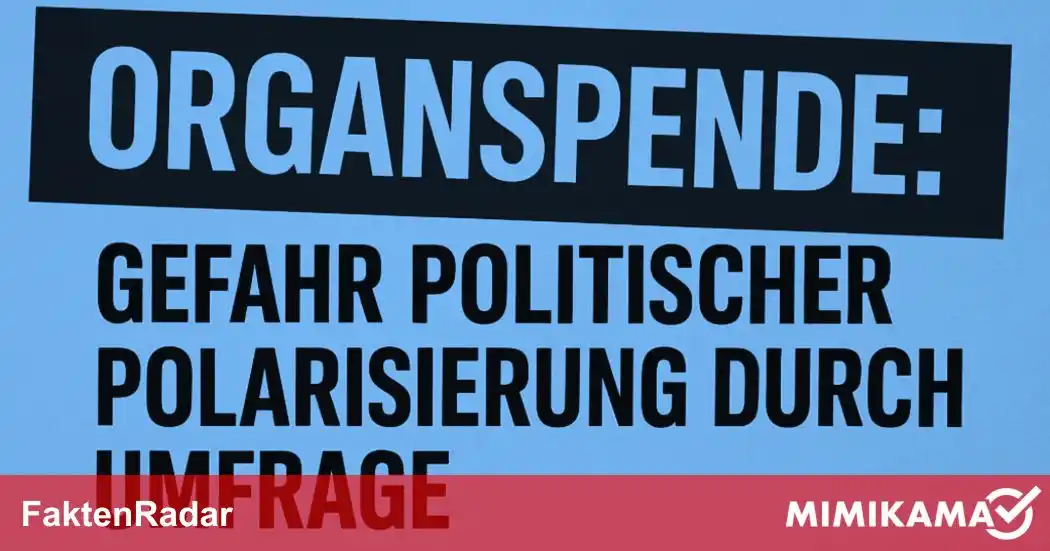Image from Mimikama Faktenchecks: 🔥 Organe nur für die "richtige" Partei? Eine rhetorische Entgleisung,...