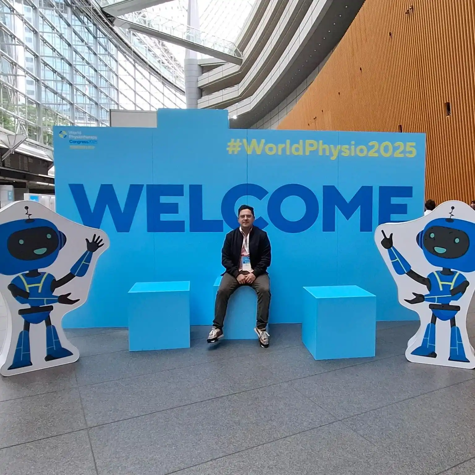 Image from USS: 🌍 ¡*Orgullo USS en el World Physiotherapy Congress 2025*! La Univer...