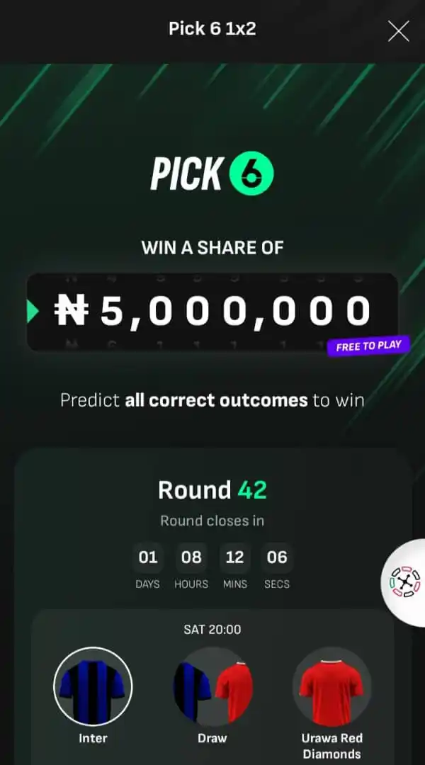 Image from Pulse Sports: ⚽ *Pick6 don land for LiveScore Bet — and na FREE to play* 🎉💸 *Just ...