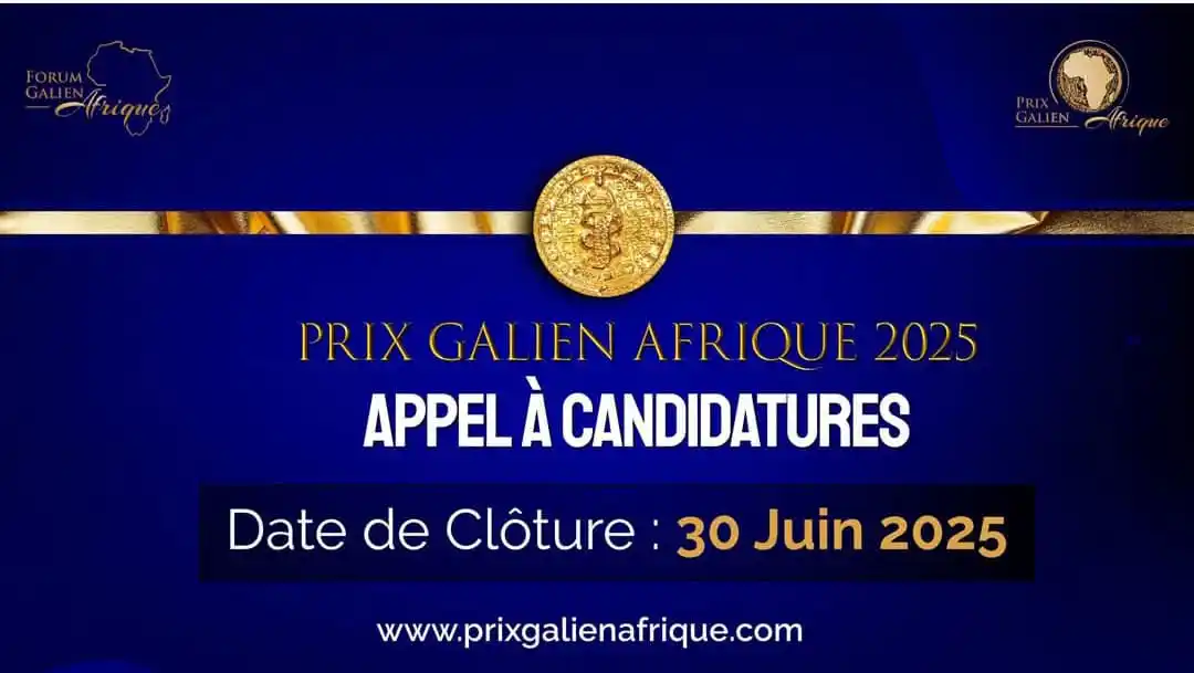 Image from All For Sciences News: Prix Galien Afrique 2025, Dernière ligne droite !🚀  Plus qu’un mois a...
