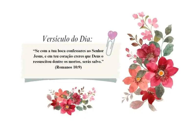 Image from Canal A  Mensagem da Cruz: > *Se com a tua boca confessares ao Senhor Jesus, e em teu coração cre...