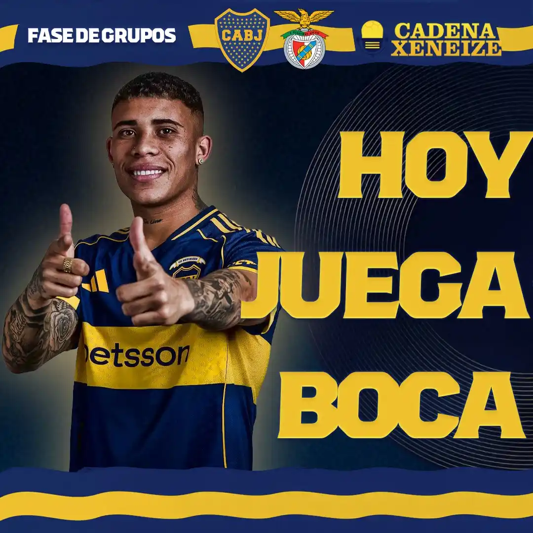 Image from Cadena Xeneize | Boca Juniors: 🇸🇪 ¡HOY JUEGA BOCA!   🔝 Hoy comienza el sueño mundialista.   <a cla...