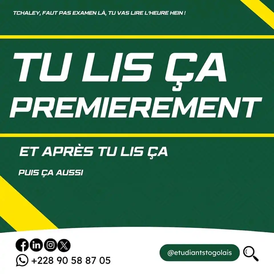 Image from Etudiants Togolais: 🇹🇬 Anh 😌...