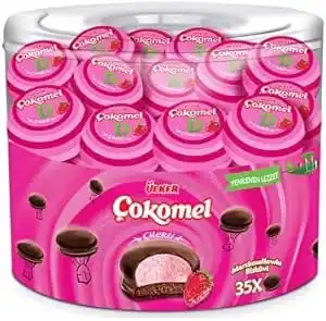 Image from ÖZEL FIRSATLAR - İndirim Kanalı: *ÜLKER Çokomel Marshmallow Çilekli 15x12 Gram* *🏷️ 36 TL* / 3 al 2 ö...
