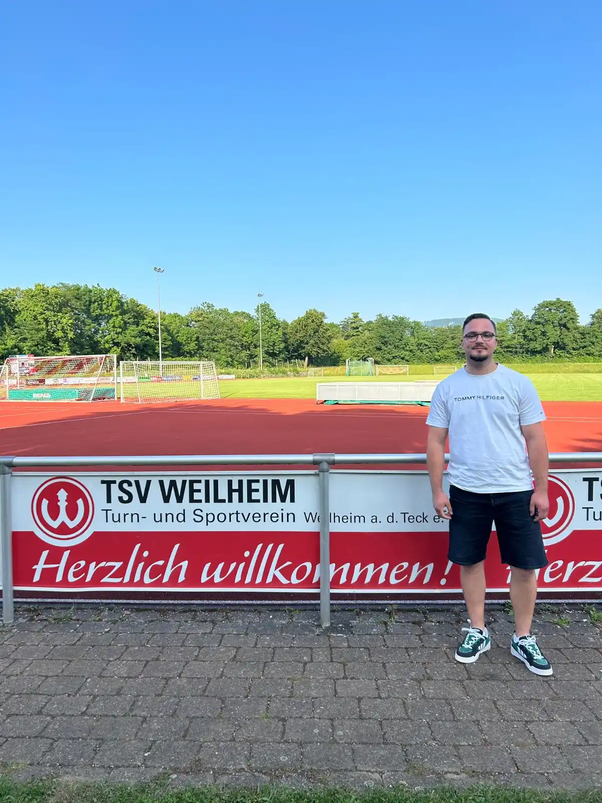 Image from TSV Weilheim a.d.Teck - Abt. Fussball: 🔴⚪ Willkommen beim TSV Weilheim, Felix Raichle! ⚪🔴  Unsere zweite Ma...