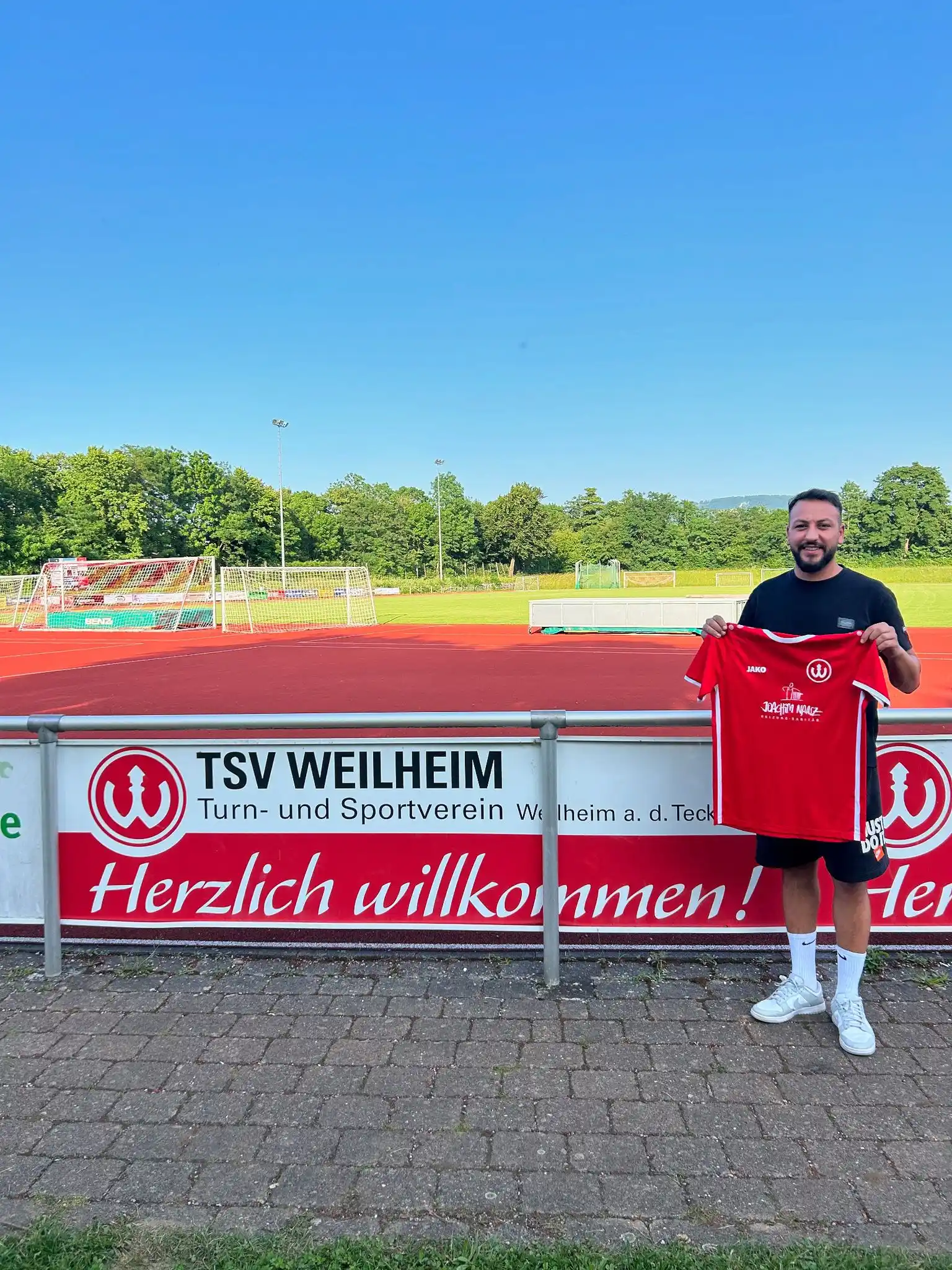 Image from TSV Weilheim a.d.Teck - Abt. Fussball: 🔴⚪ Yilmaz Caglar kehrt zurück zum TSV Weilheim! ⚪🔴 Zur Saison 2025/...