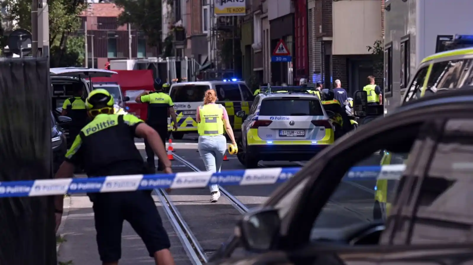 Image from RTL Nieuws: *9-jarig kind doodgereden door politie in Antwerpen* Een 9-jarige jong...