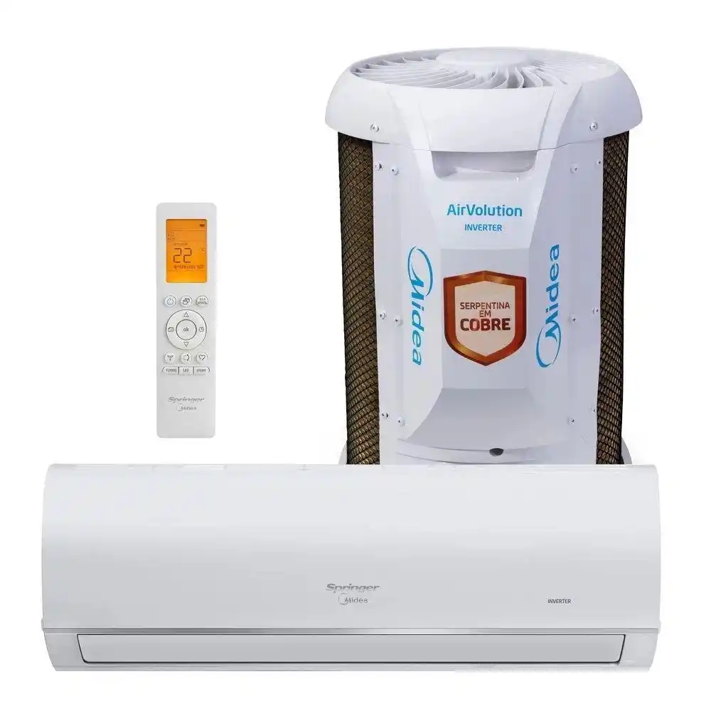 Image from GPCR Promo - Hardware e Tecnologia: 🔥Ar Condicionado Split Springer Midea Airvolution Connect Inverter 12...