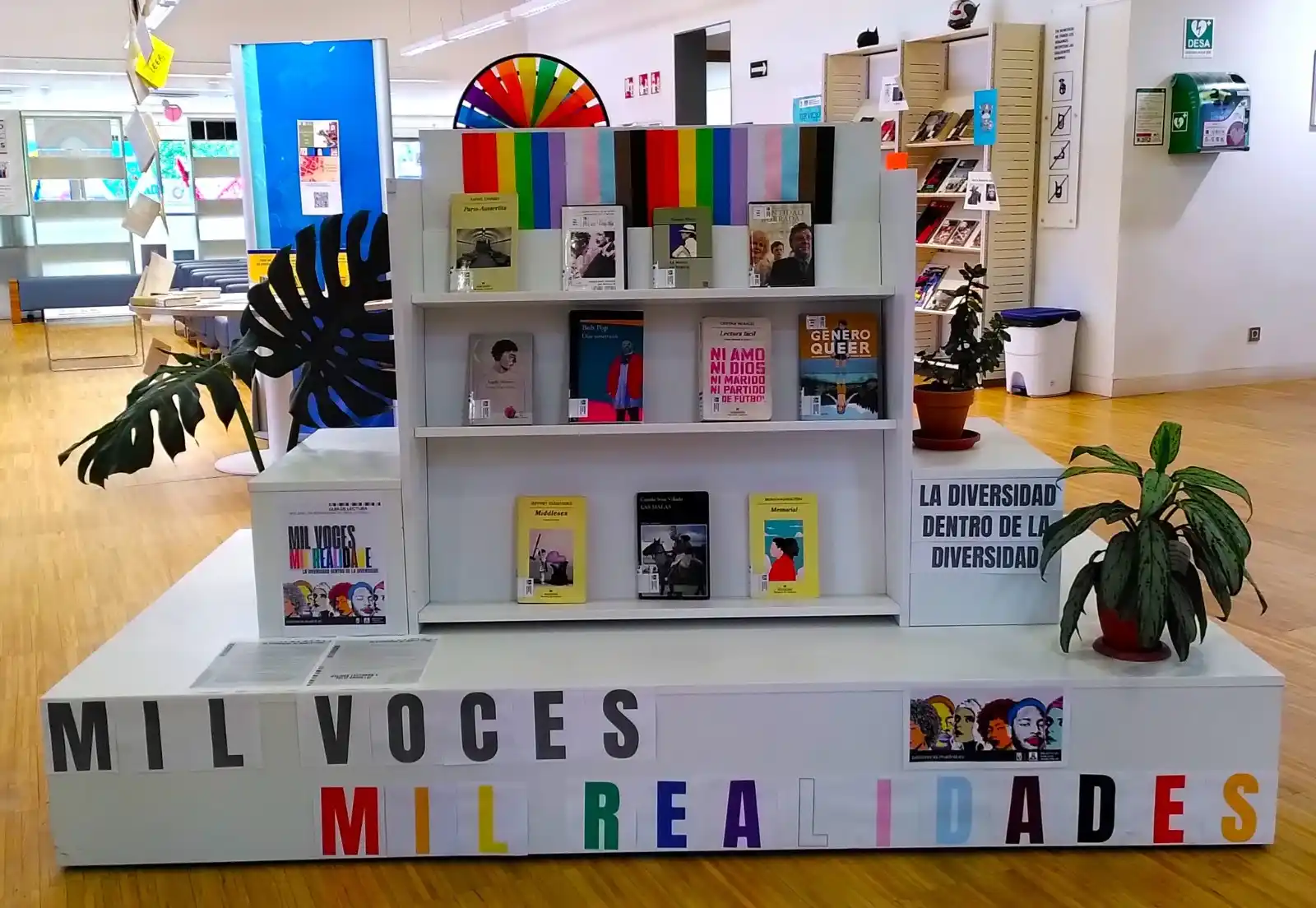 Biblioteca Ángel González (Distrito Latina) post