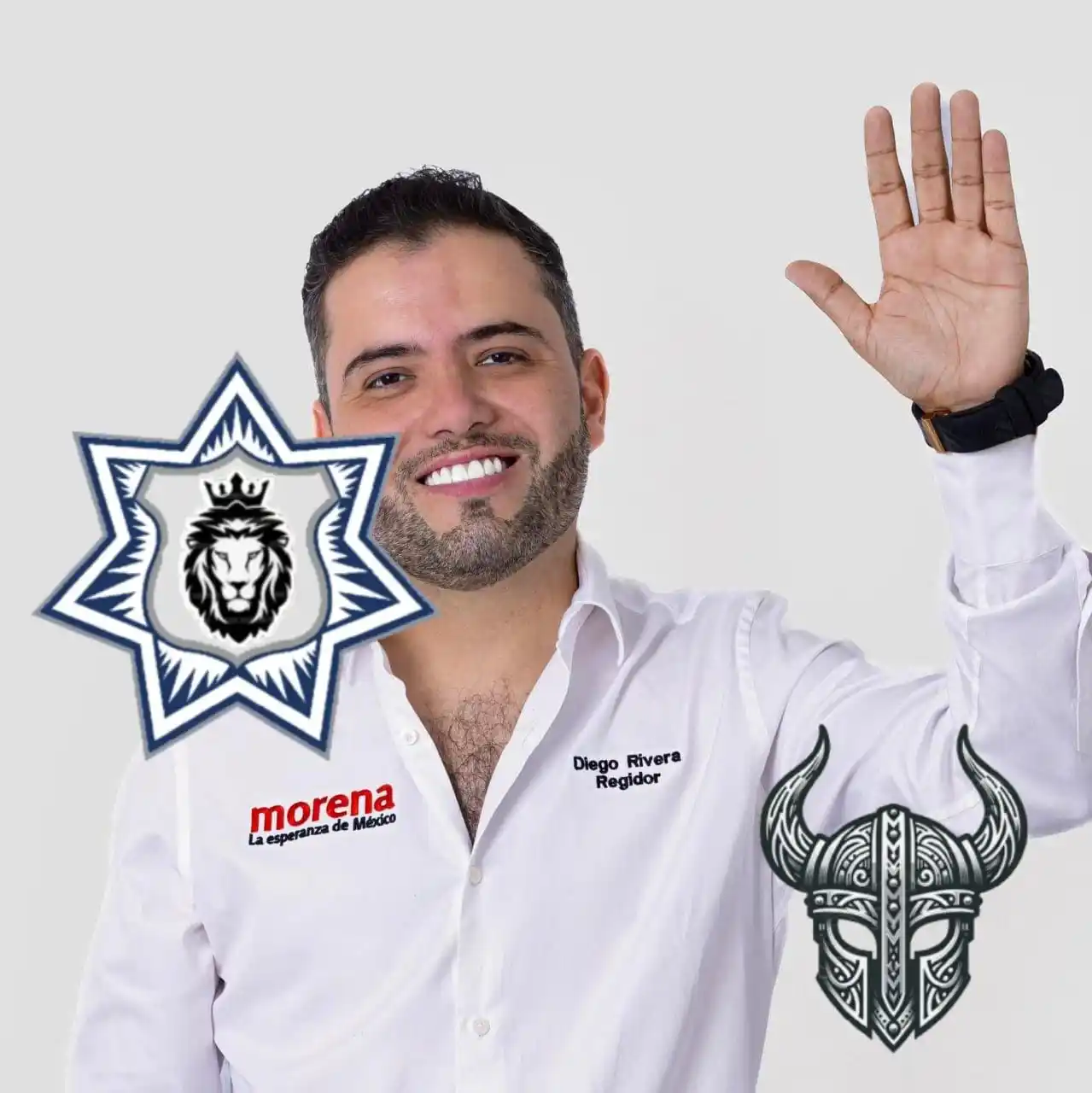 Image from N+ 👑 Fumanchu.Com⚜️: 🚔👮🚔👮🫆🫆 🤮Del Partido Morena Tenía Que Ser    El alcalde morenist...