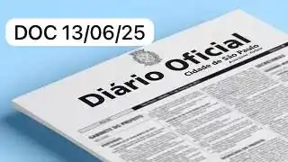 Image from Expresso Educacional: *👒 – Diário Oficial da Cidade Extrato do dia 13/06/2025 edição normal...