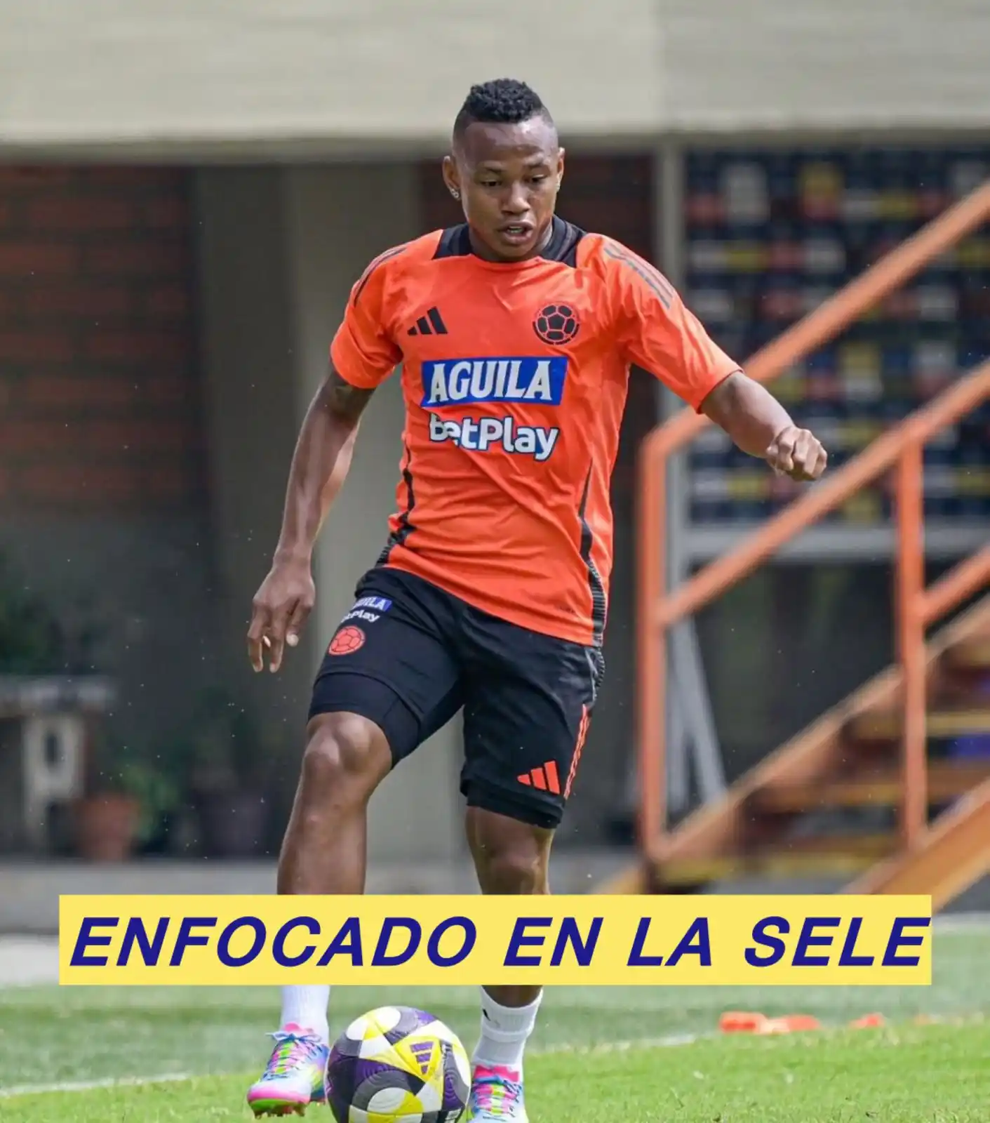 Image from Planeta Canalla: EL BICHO SE PREPARA ⚡️🇨🇴  Jaminton Campaz ya se encuentra entrenando...