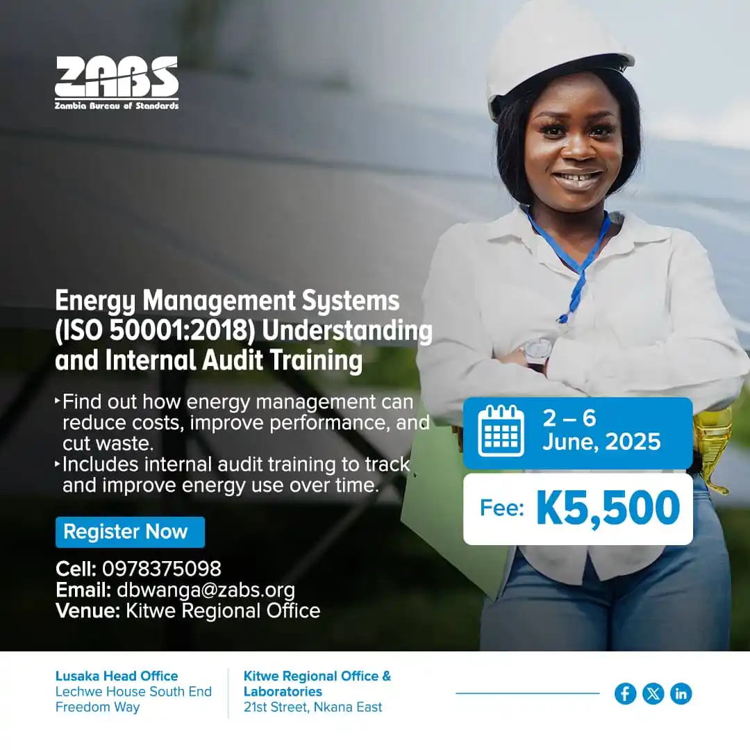 Zambia Bureau of Standards post