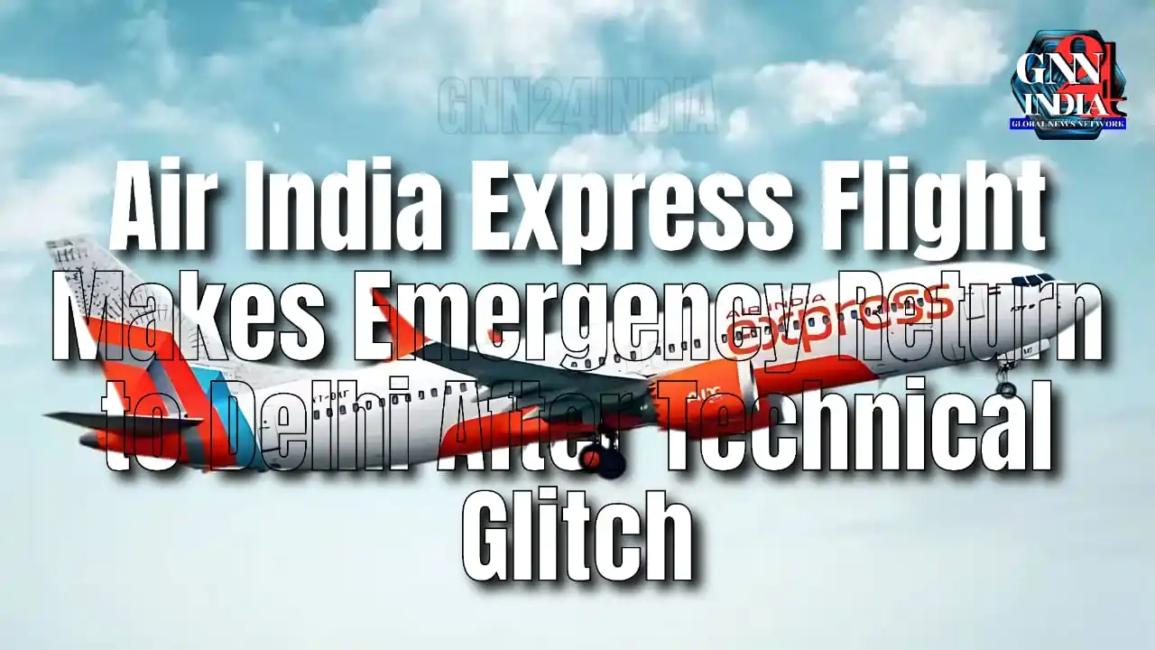 Image from Gnn24india: Flight Scare: Delhi–Ranchi Air India Express Plane Turns Back Over Mid...