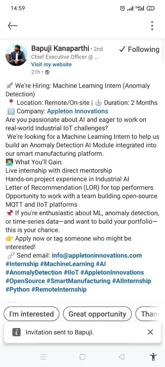 Image from Data Commence ✅: Freshers hiring for ML intern  https://www.linkedin.com/posts/bapujk_i...