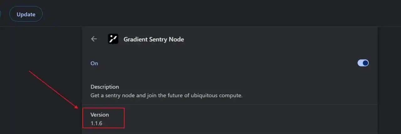 Image from 𝐋𝐞𝐚𝐫𝐧 𝐰𝐢𝐭𝐡 𝐍𝐚𝐝𝐞𝐞𝐦 𝐑𝐢𝐚𝐳: 🚀 Gradient Airdrop Alert! ⚠️ Update Extension to v1.1.6 (Old: v1.1.5)...