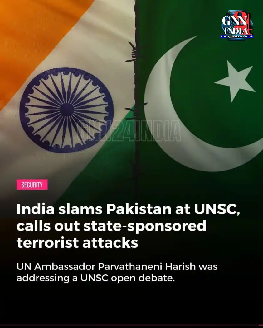 Image from Gnn24india: India Slams Pakistan at UN | No Moral Right to Talk About Civilian Pro...