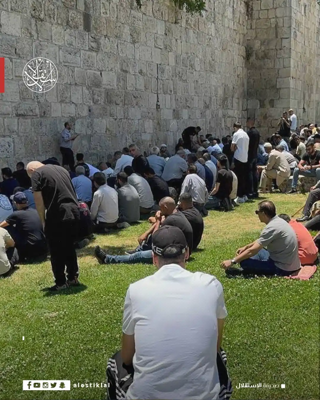 Image from صحيفة الاستقلال: للجمعة الثانية على التوالي.. الاحتلال يمنع المصلين من أداء صلاة الجمعة...