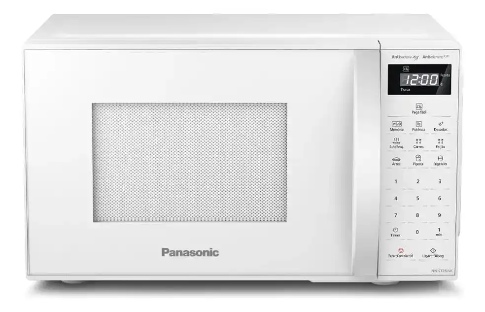 Image from GPCR Promo - Hardware e Tecnologia: 🔥Micro-ondas Panasonic 21 Litros Branco 💲R$399,99 em 12x sem juros...