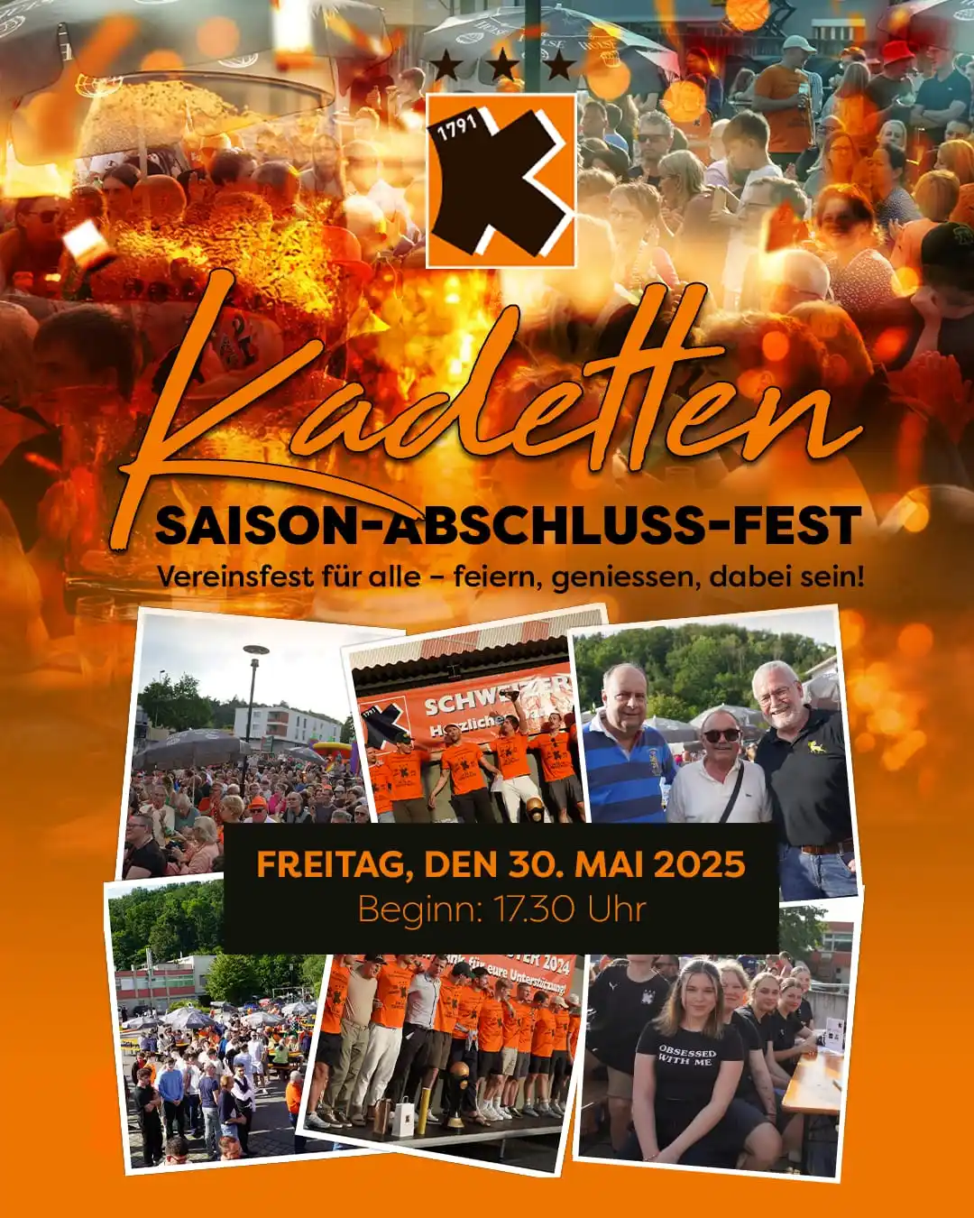 Image from Kadetten Schaffhausen: Morgen ist unser gemeinsamer Tag: Grosses Kadetten-Saisonabschlussfest...