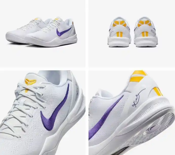 Image from 21onze - Cupons e Promoções De Tênis De Basquete: Nike Kobe 8 Protro "Lakers Home" de 1499,99 / por 1.099,99 (27% off) ...