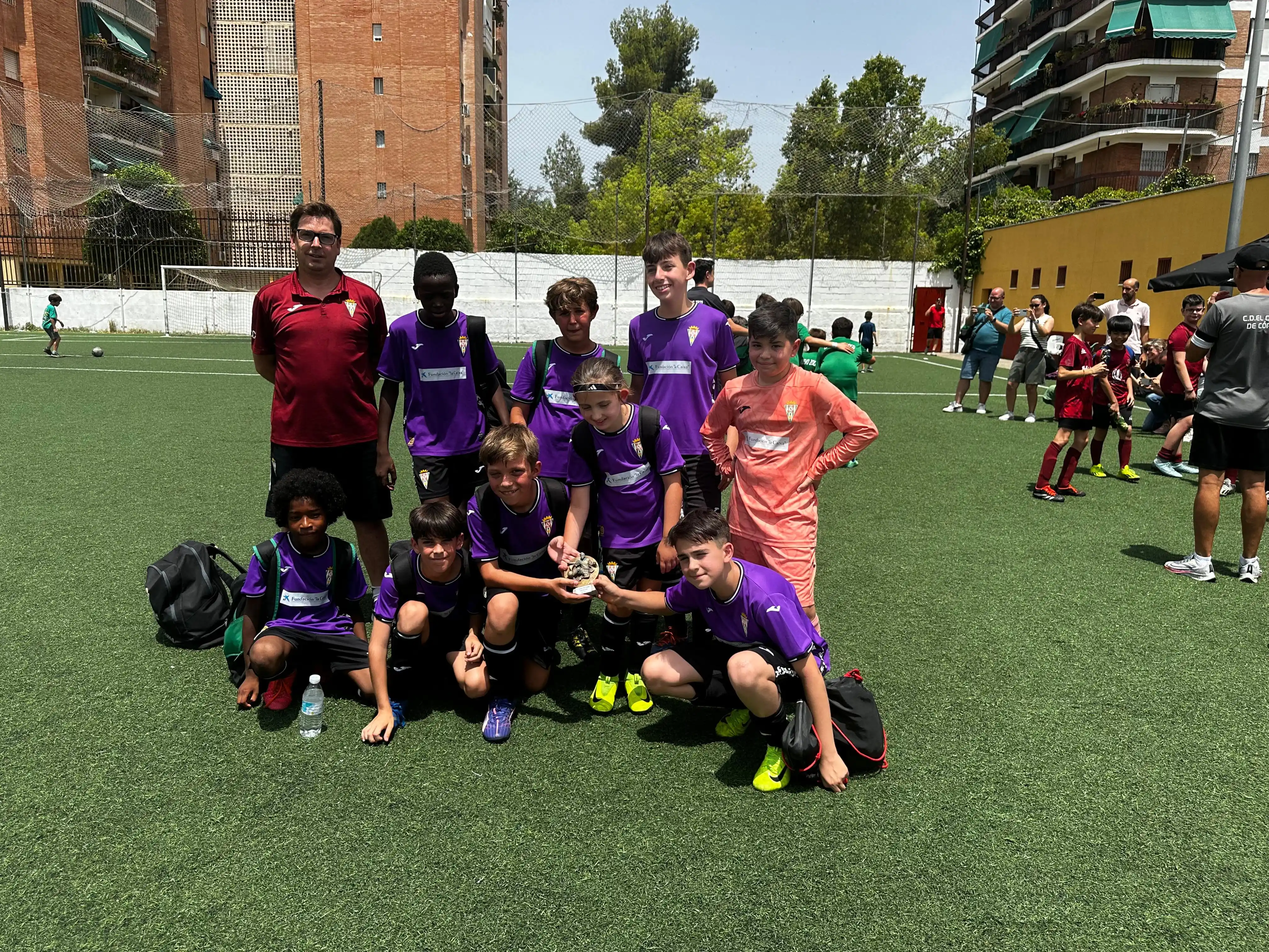 Image from Fundación Córdoba CF: Nuestro Alevín Escuela participó en el Torneo de verano del CF Fuensan...