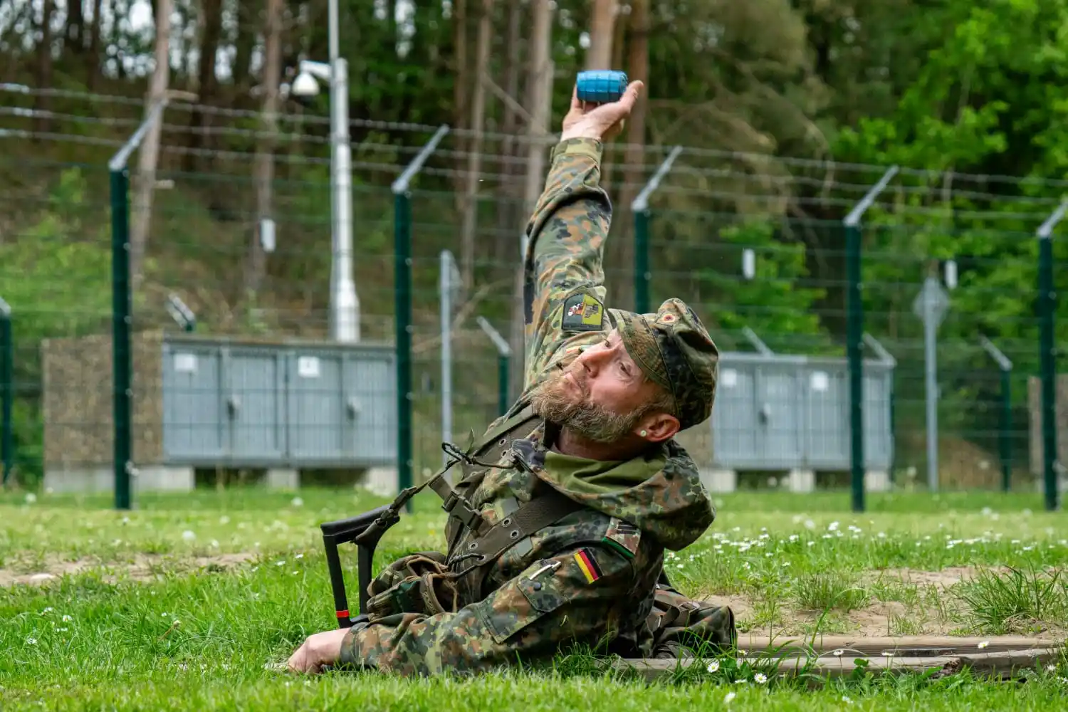 Image from Deutsches Heer: *Reservisten des Panzergrenadierbataillons 908 trainieren in Hagenow*�...