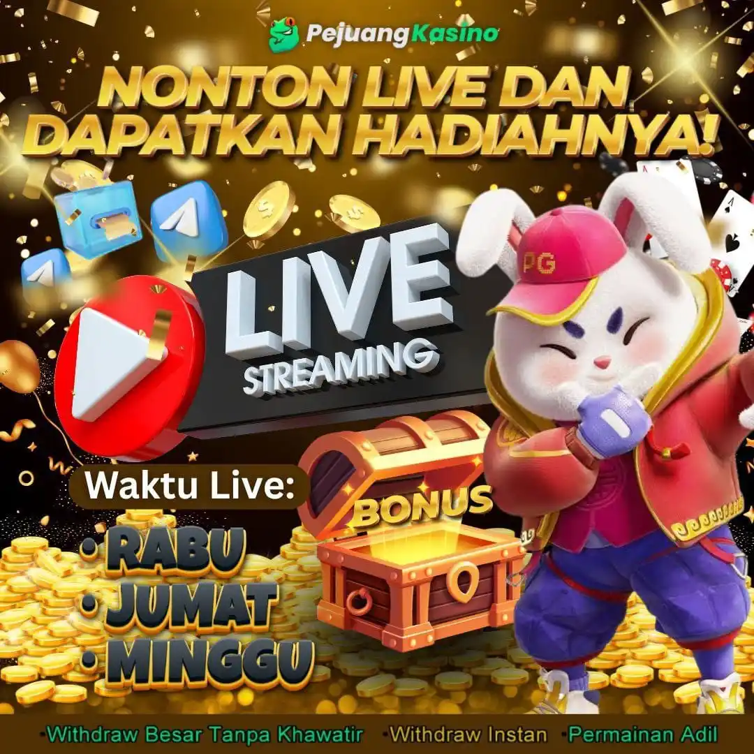 Image from PejuangKasino Official Channel: Slot Live — Telegram, Menangkan Hadiah Melimpah! Saksikan siaran langs...
