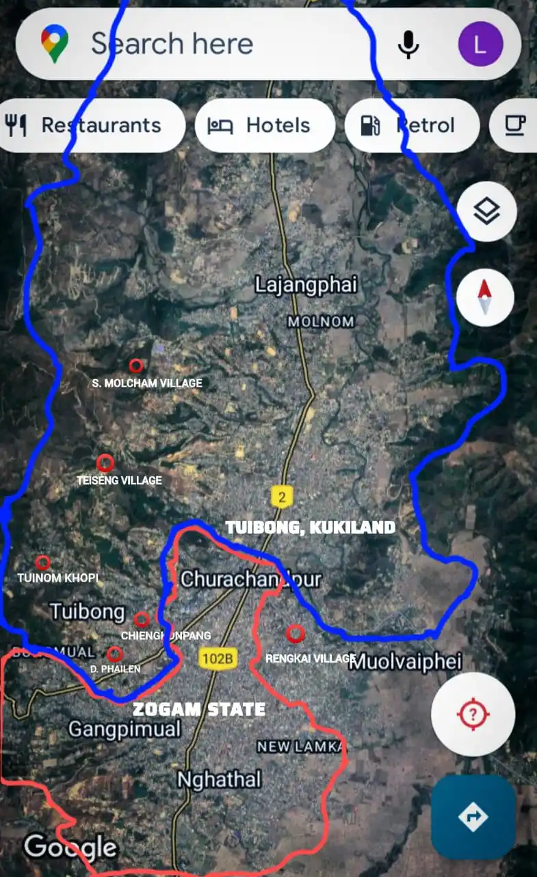 Image from ππ¨ππ π§ππππππ£π ππ’: Songpi Churachandpur Town sung a Zogam asei sei uhi Red a kikul khum k...