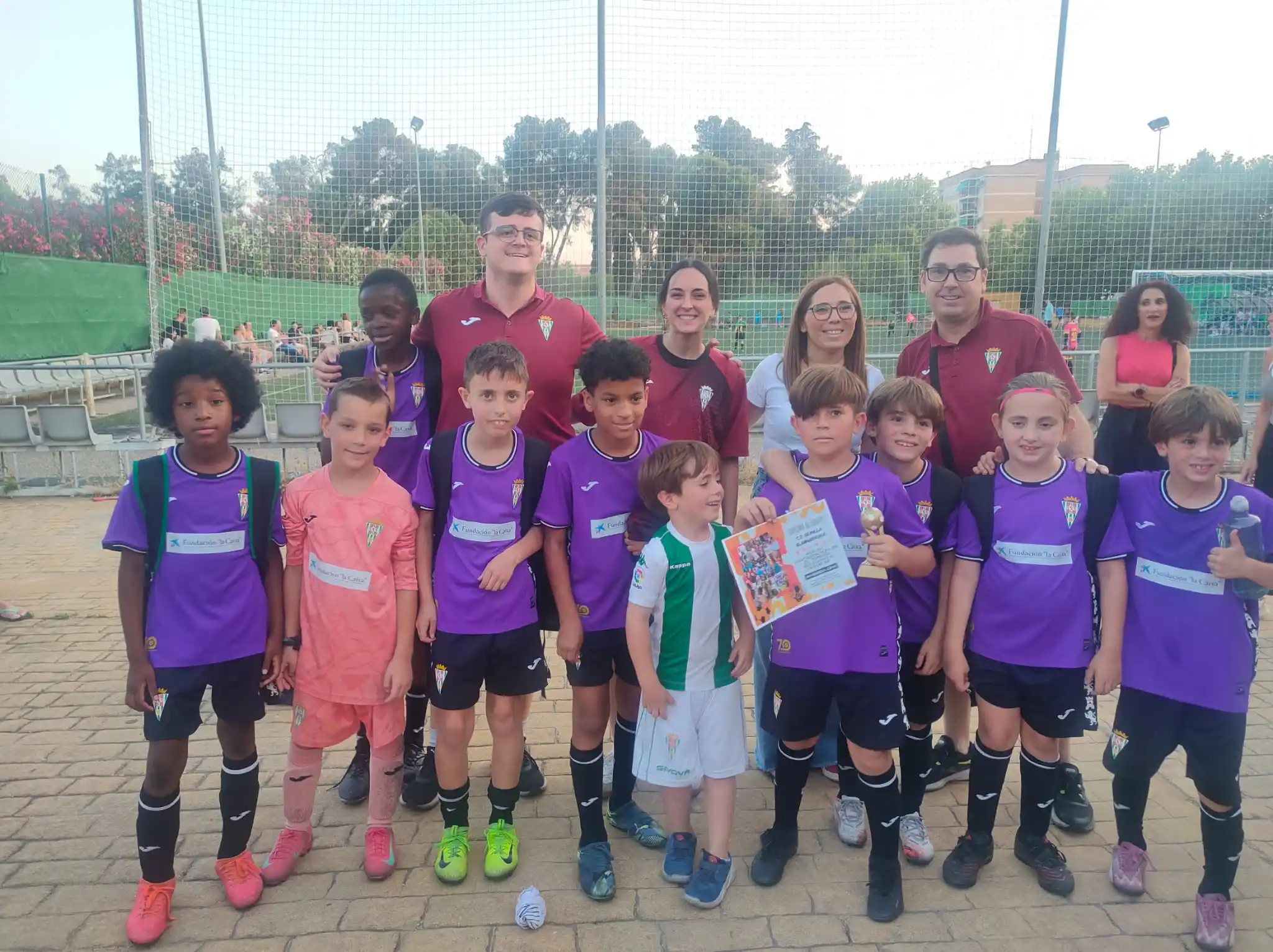 Image from Fundación Córdoba CF: También participó nuestro Benjamín en el torneo ocupando la cuarta pos...