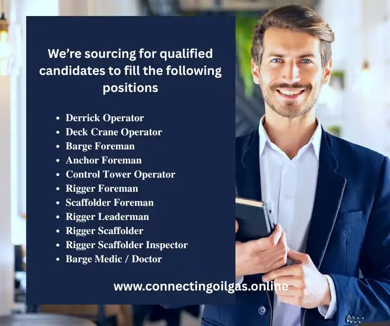 Image from Oil&Gas Drilling Jobs: Weβre sourcing for qualified candidates to fill the following position...