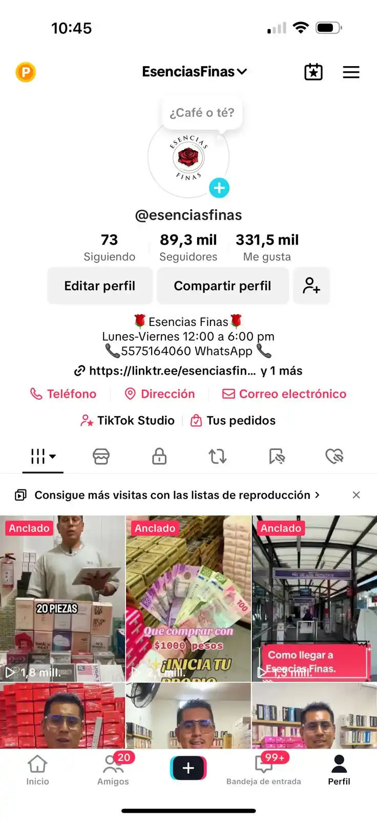 Image from ESENCIAS FINAS 🌹: 🎉 ¡Ya somos **89 MIL personas** que no se pierden ninguna de nuestras...