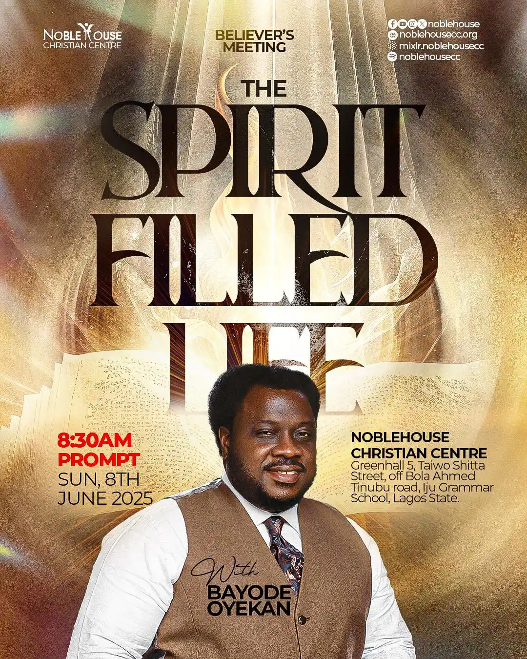 Image from Noblehouse Christian Center: 1 Corinthians 14:26(KJV): How is it then, brethren? when ye come toget...