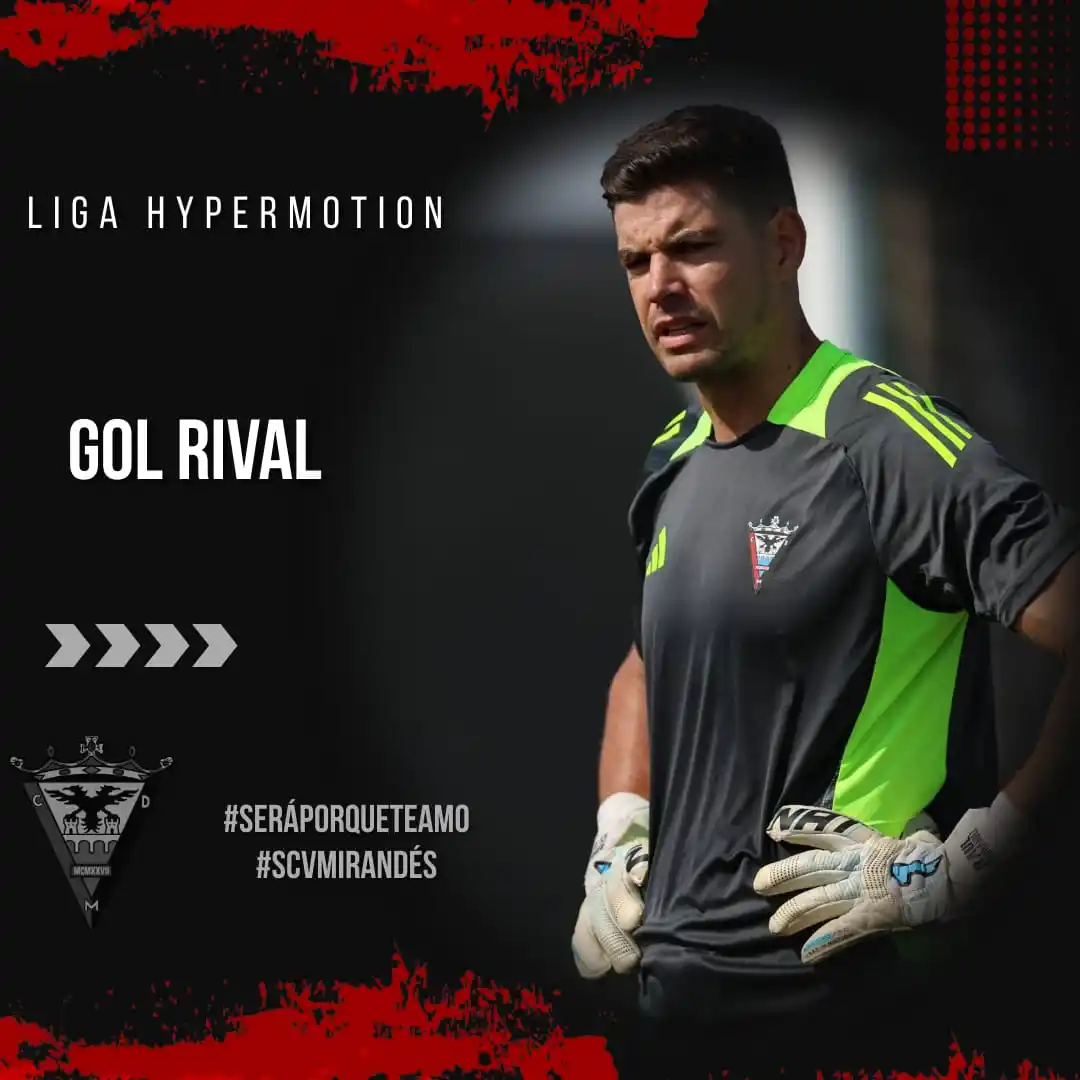 Image from SCV Mirandés: ⌚12' | 1-1 | empata Gueye para el Racing  <a class="text-blue-500 hove...