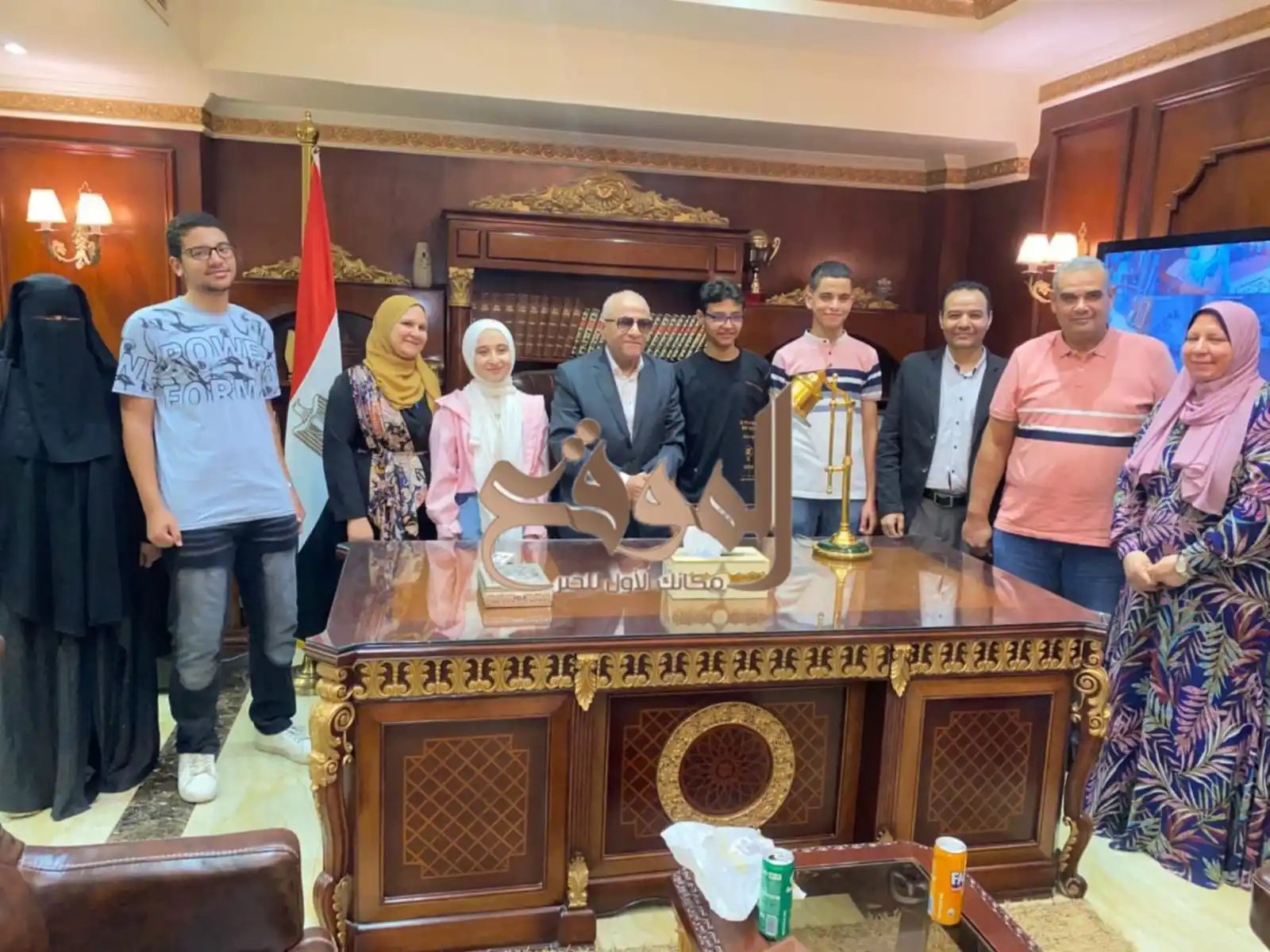 Image from موقع «الموقع»: 4 طلاب من مدرسة واحدة يتصدرون أوائل الشهادة الإعدادية بمجموع 280 من 28...