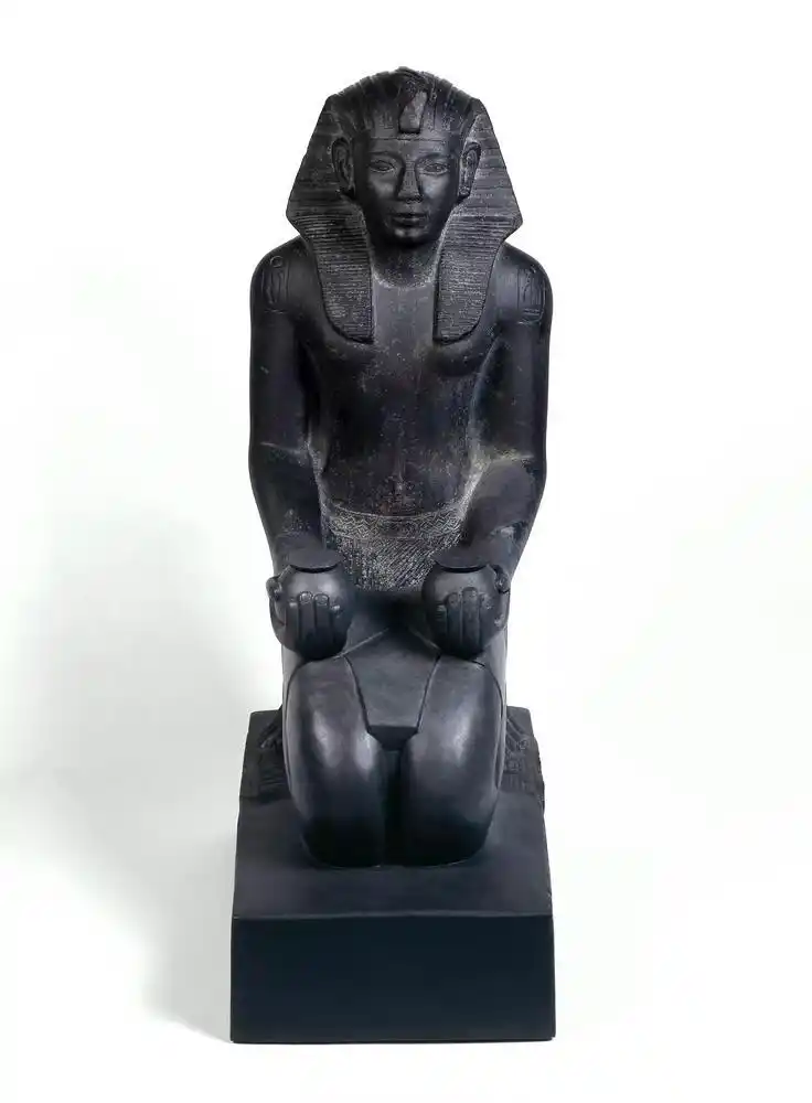 Image from Ancient Egyptian Civilization (AEC): A well preserved Statue of King Ramses IV. The Statue represents Ramse...