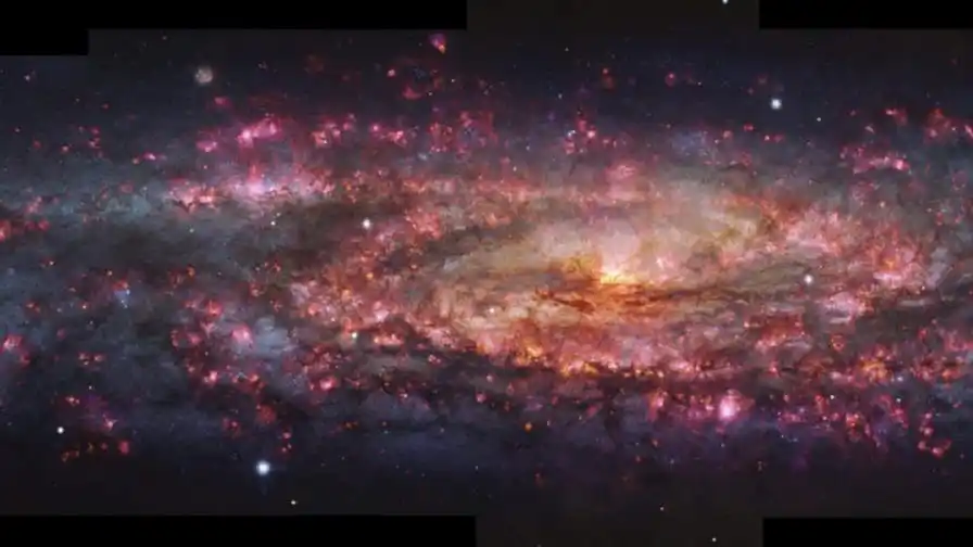 Image from Benjamin Morales Melendez: Astrónomos captan la imagen en mil colores más detallada de la "Galaxi...