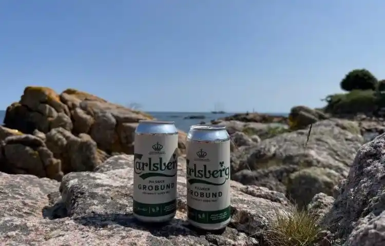 Image from Food Industry Connect by FW Africa: Carlsberg has launched Grobund, Denmark’s first beer brewed entirely f...