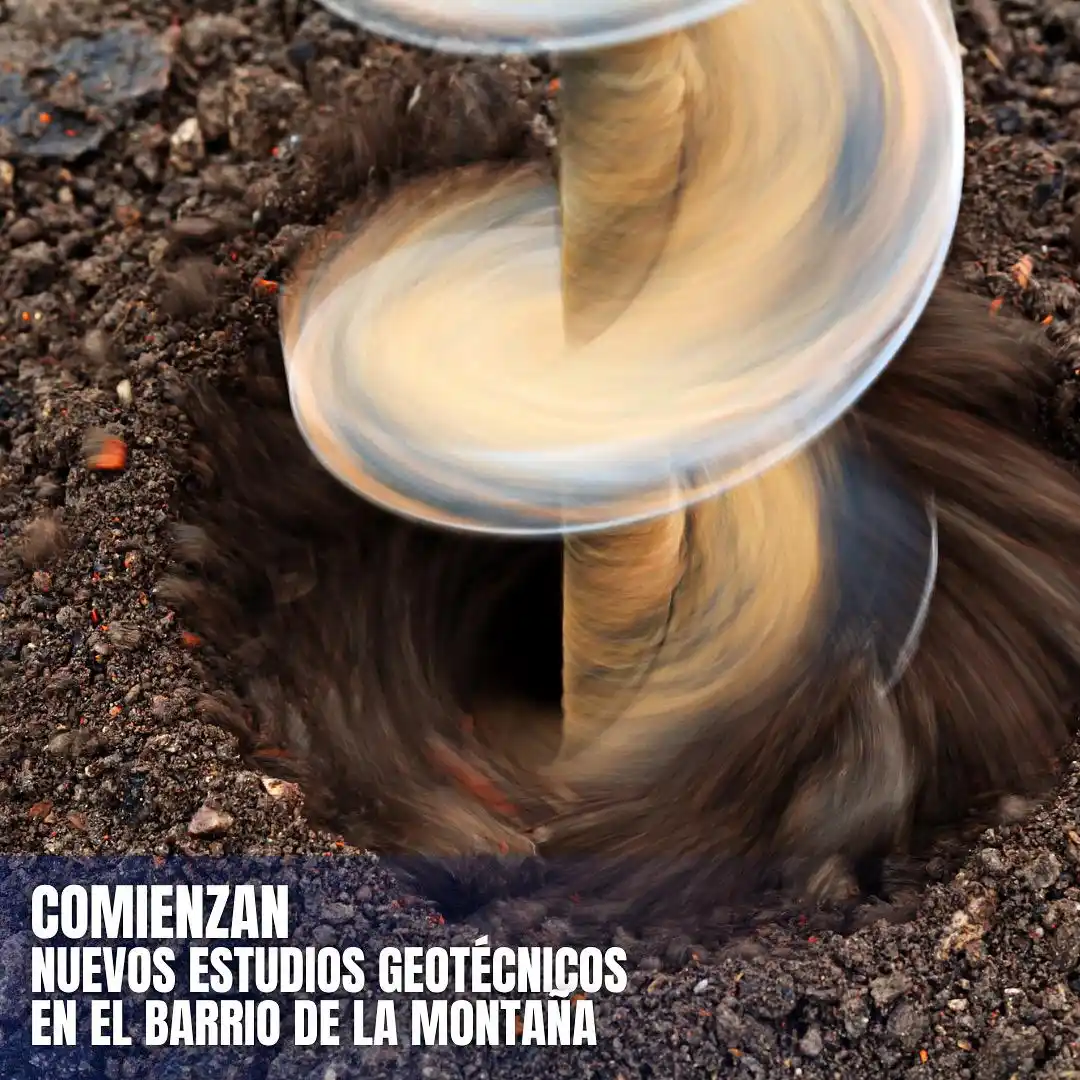 Image from Ayuntamiento de Aranjuez: Comienzan nuevos estudios geotécnicos en el barrio de La Montaña ➡️En...