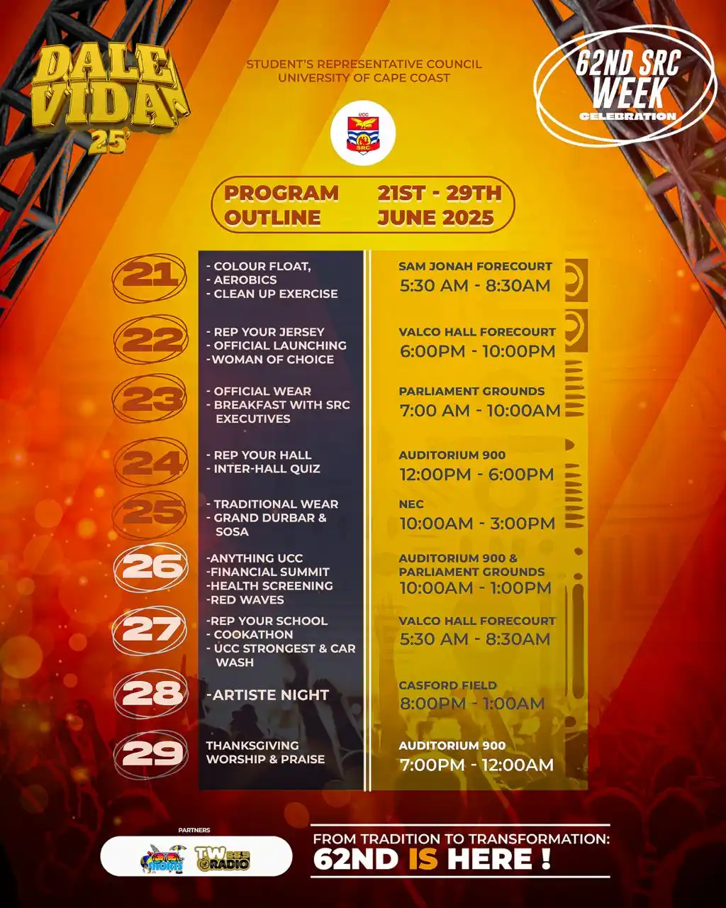 Image from ๐๐๐๐๐ ๐๐
๐๐๐: *DALEVIDA 25โ* ๐๐๐ฏ๐ Get ready for the ultimate celebration! ๐ Jo...