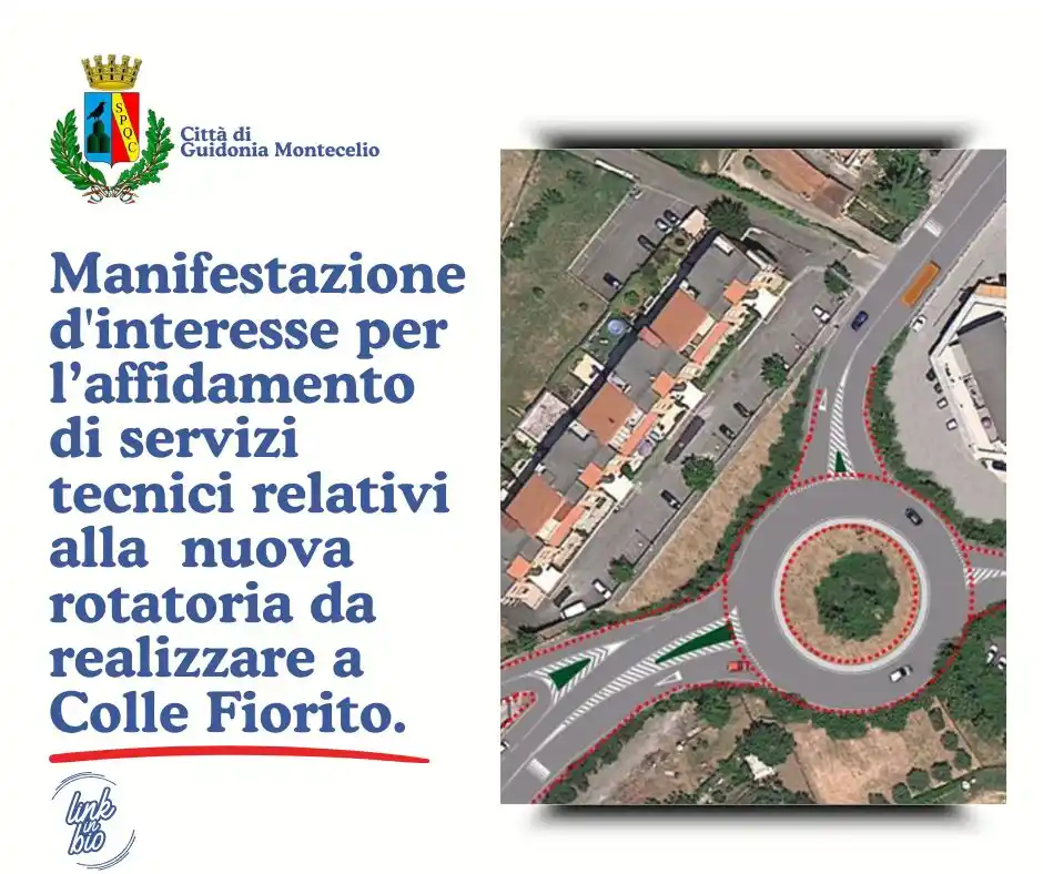 Image from Mauro Lombardo: È stato avviato l'iter per la progettazione di una rotatoria a Colle F...