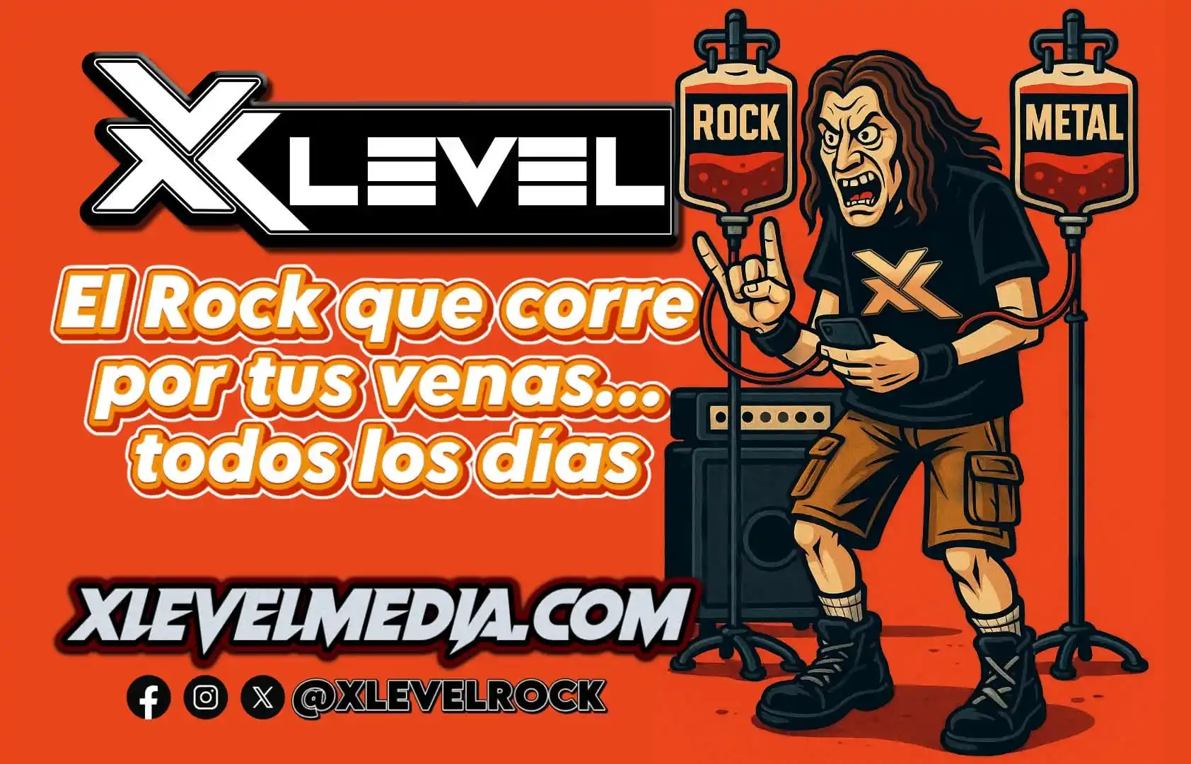 Image from X LEVEL MEDIA: 🎸🔥 ¡EL ROCK NO DUERME! 🔥🎸 En X LEVEL te inyectamos ⚡ rock del más ...
