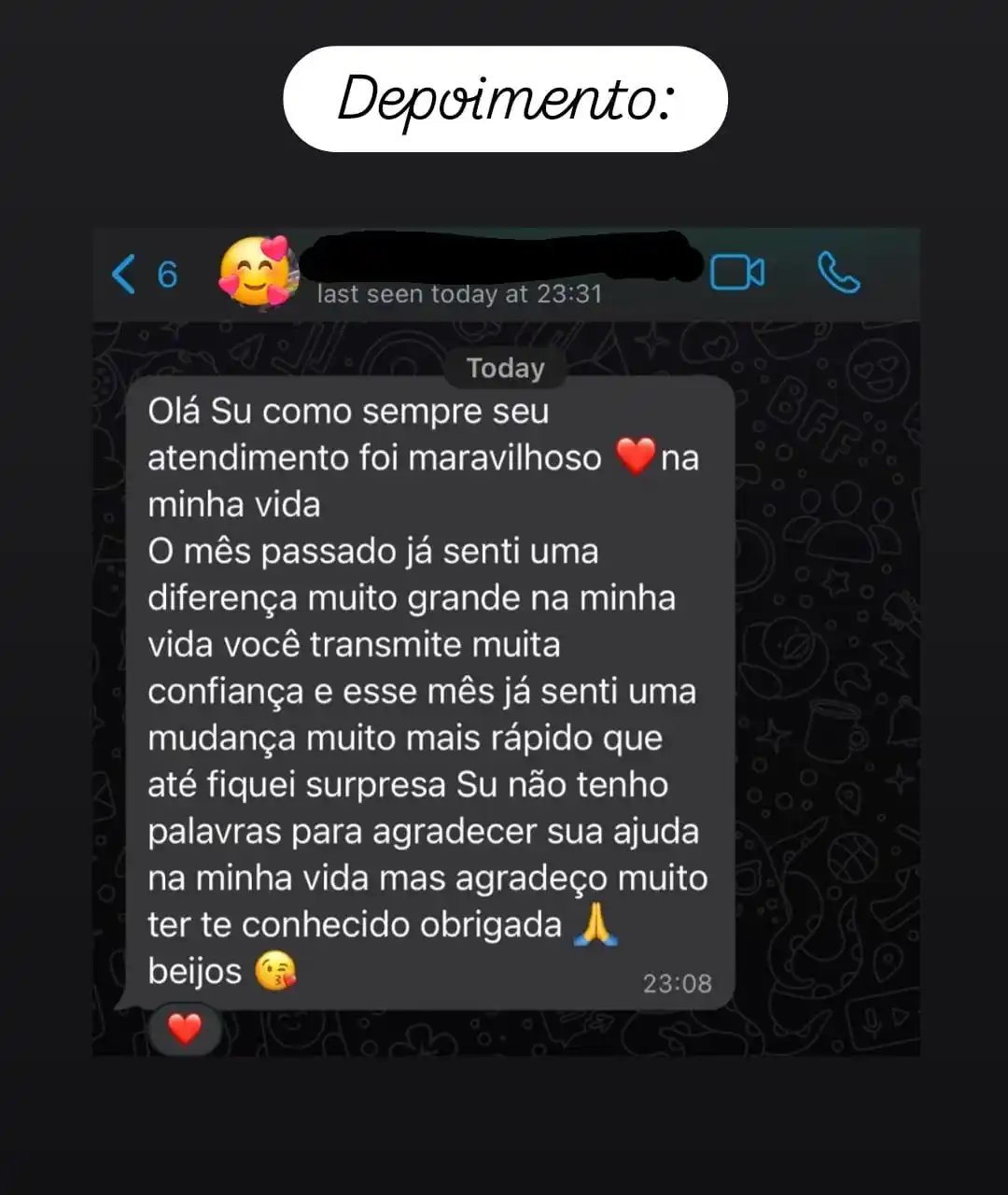 Image from Surya Anne Tarot: Ela me mandou essa mensagem depois da leitura… E olha o que ela disse:...